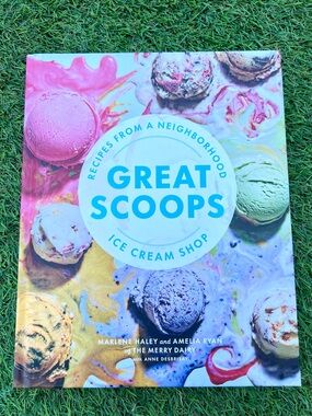 Great Scoops: Recipes from a Neighborhood Ice Cream Shop, cookbook summer vegan